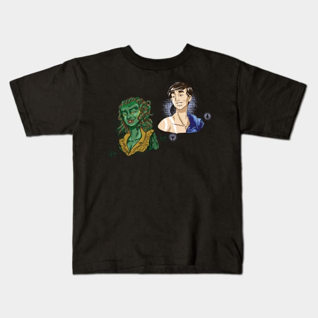 Jace and Vraska, for Black Kids T-Shirt by EverTomorrow